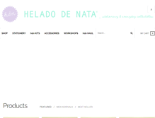 Tablet Screenshot of heladodenata.com